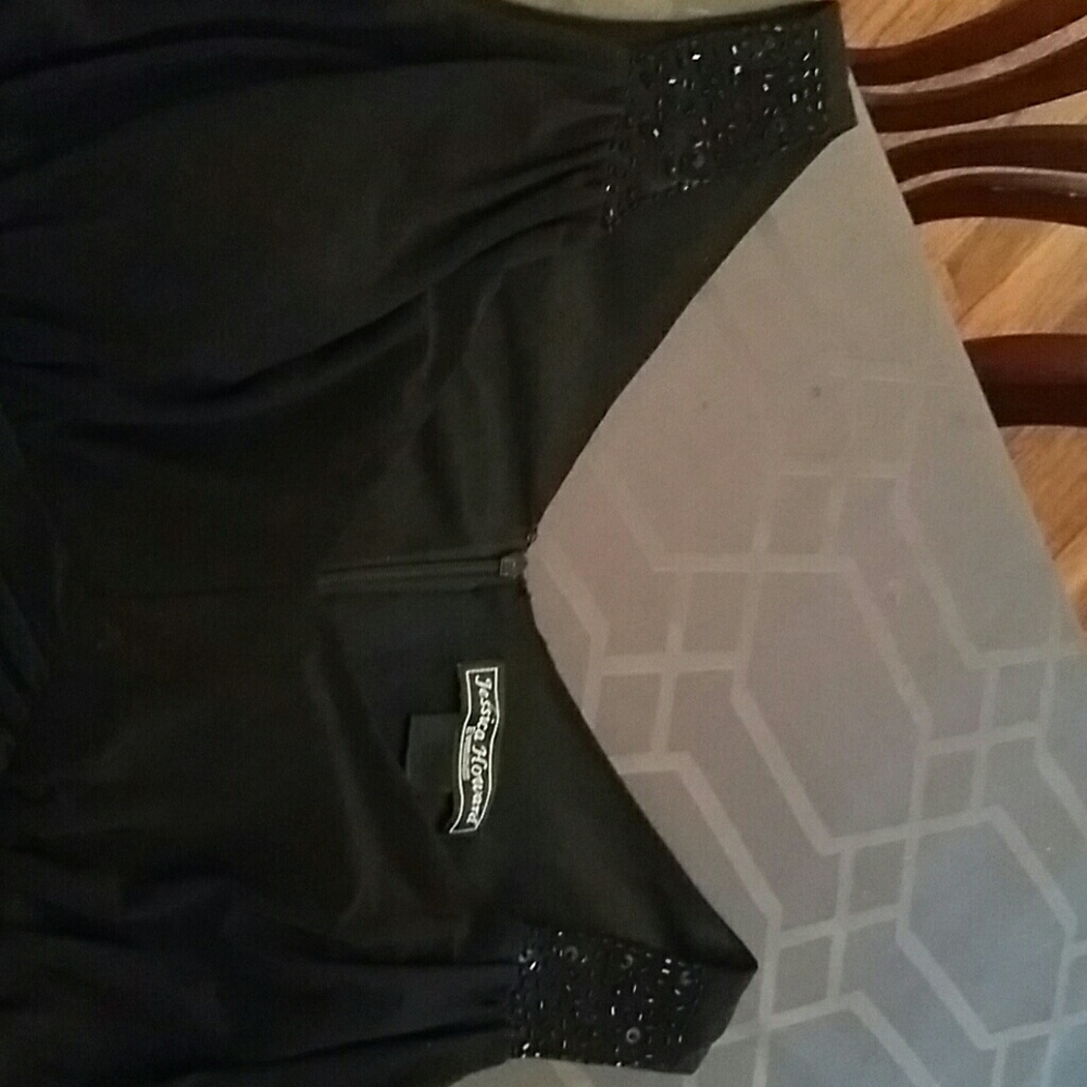 Jessica Howard Evenings black dress 16